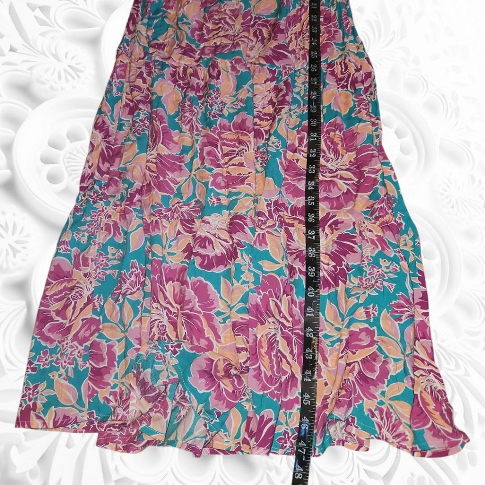 Zcsia Floral Smocked One-Shoulder Dress - Picture 3 of 4